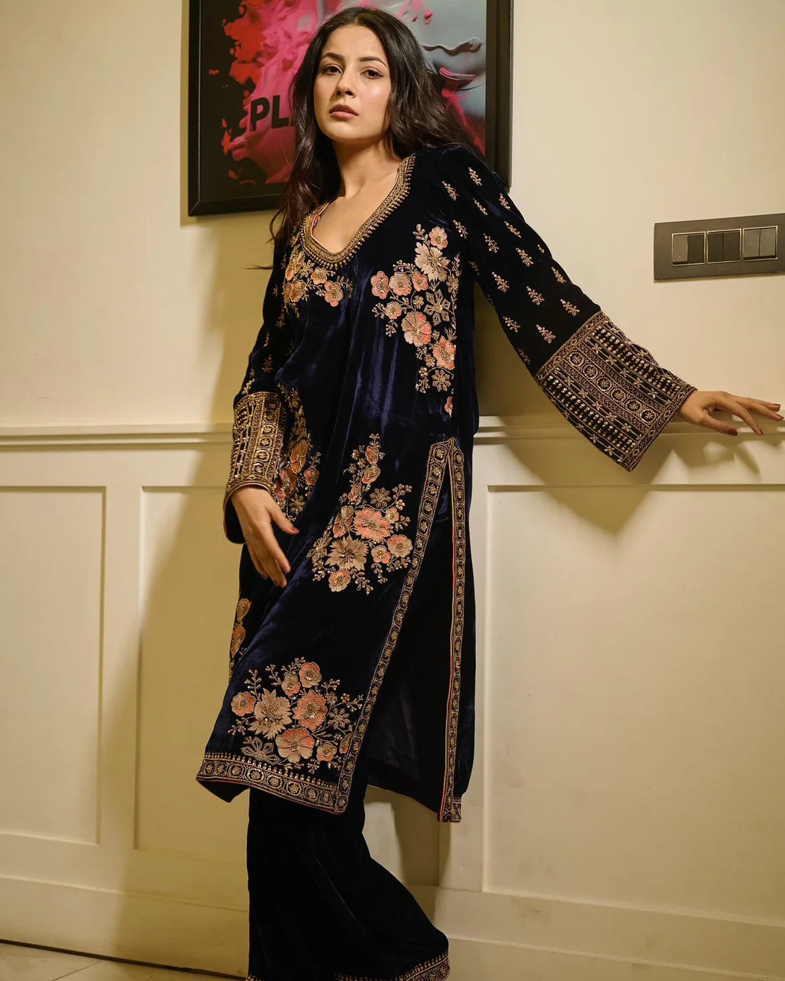 Salwar Suit • Velvet