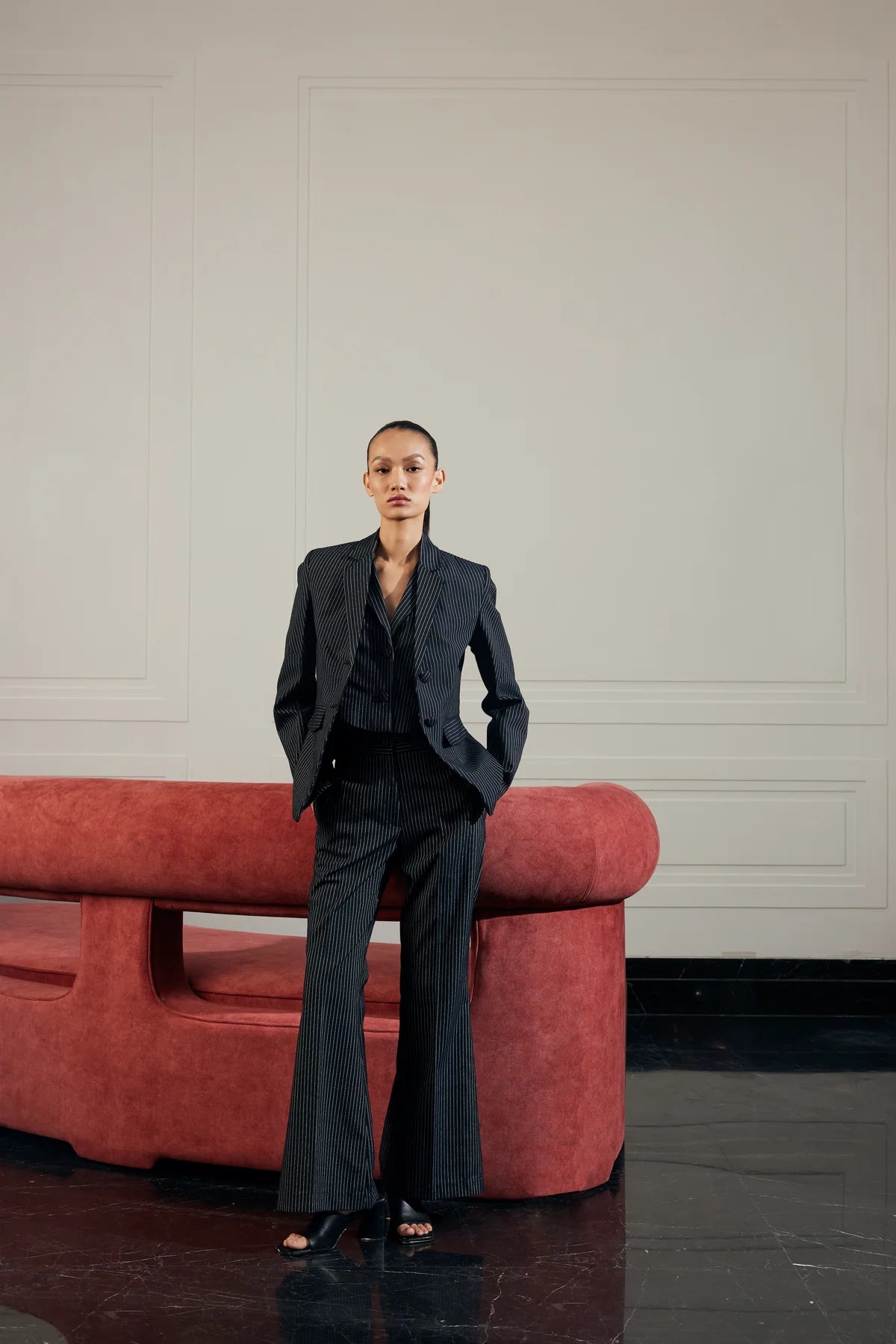 3 Piece Tailored Suit • Office Wear